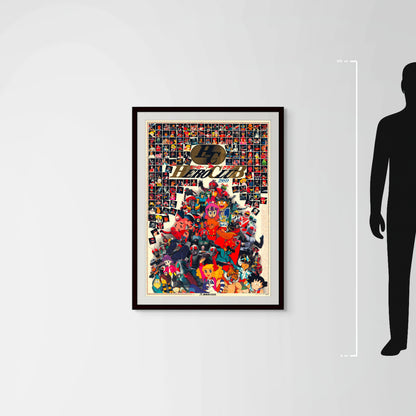 Hero Club 1989 (Original Japanese promotional piece 1989 B1 73x103cm) Vintage posters