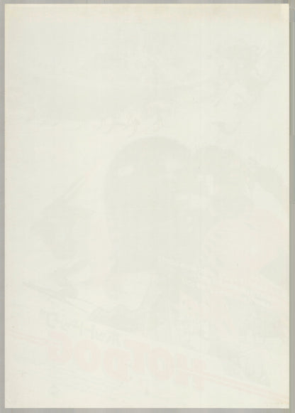 Hot Dog... The Movie (1984) Original Japanese B2 Poster - Back
