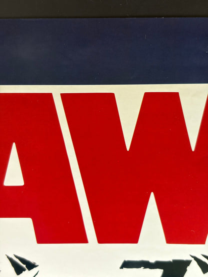 Jaws (1975) Original Japanese B2 Poster (VF) - Condition detail 10