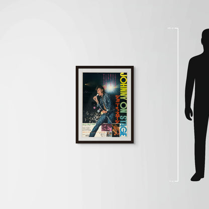 Johnny on Stage (1973) Original Japanese B2 Poster - Mockup