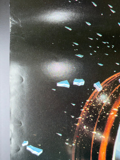 Kamen Rider: Eight Riders vs. Galaxy King (1980) Original Japanese B2 Poster - Condition detail 8