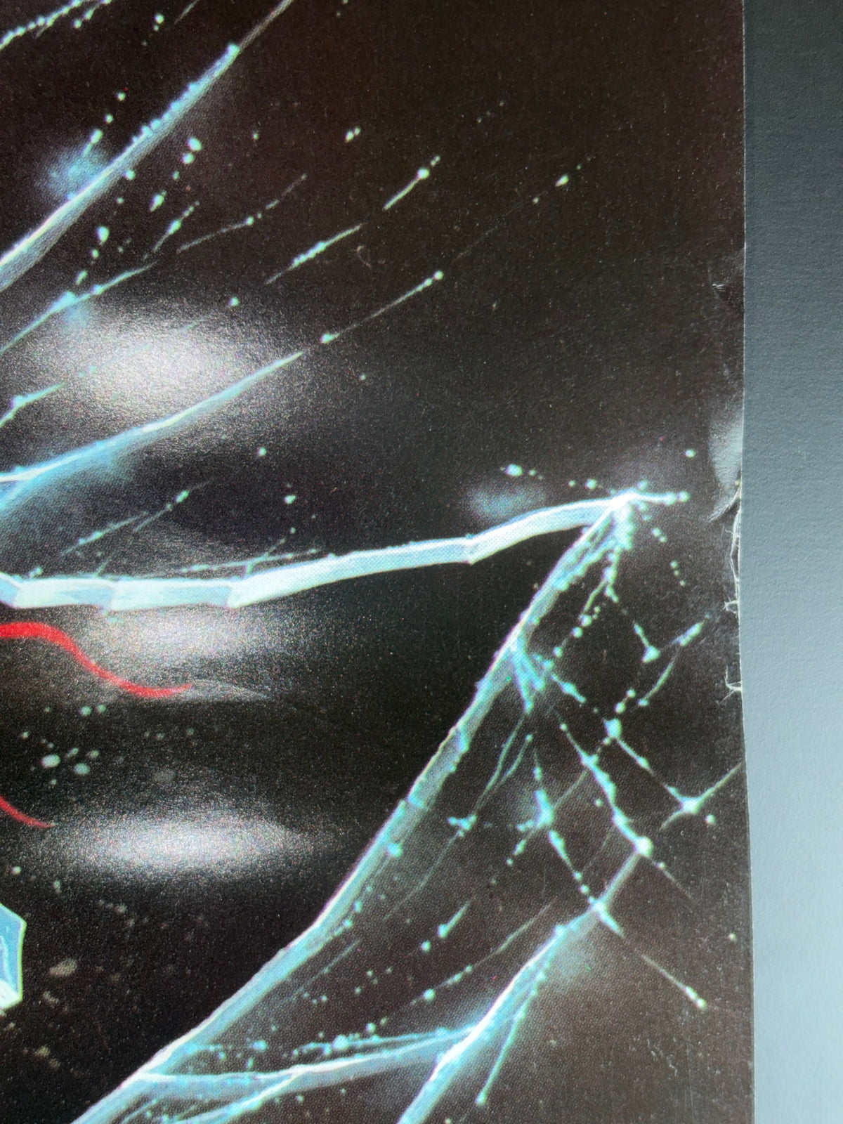Kamen Rider: Eight Riders vs. Galaxy King (1980) Original Japanese B2 Poster - Condition detail 2