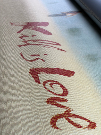 Kill Bill: Vol. 2 (2004) Original Japanese B1 Poster - 'Kill is Love' Teaser - Condition detail 5