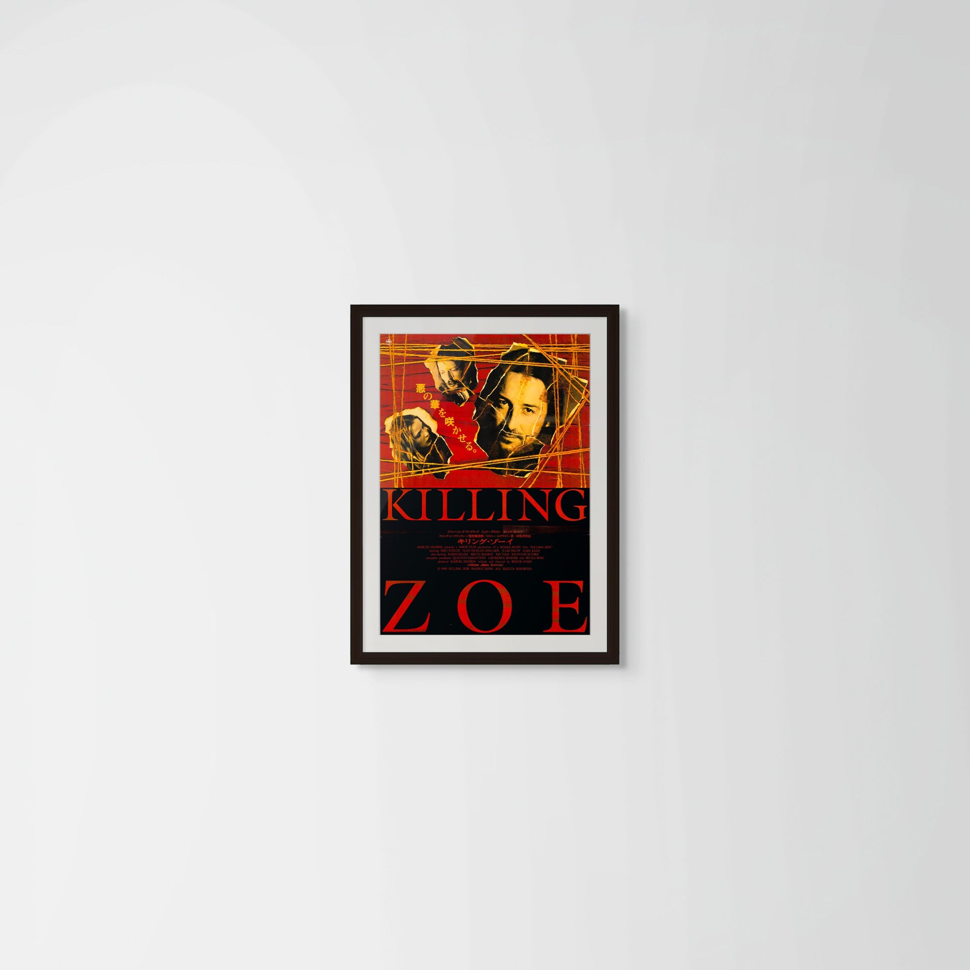 Killing Zoe (Original Japanese release 1994 B2 51x73cm) Vintage posters