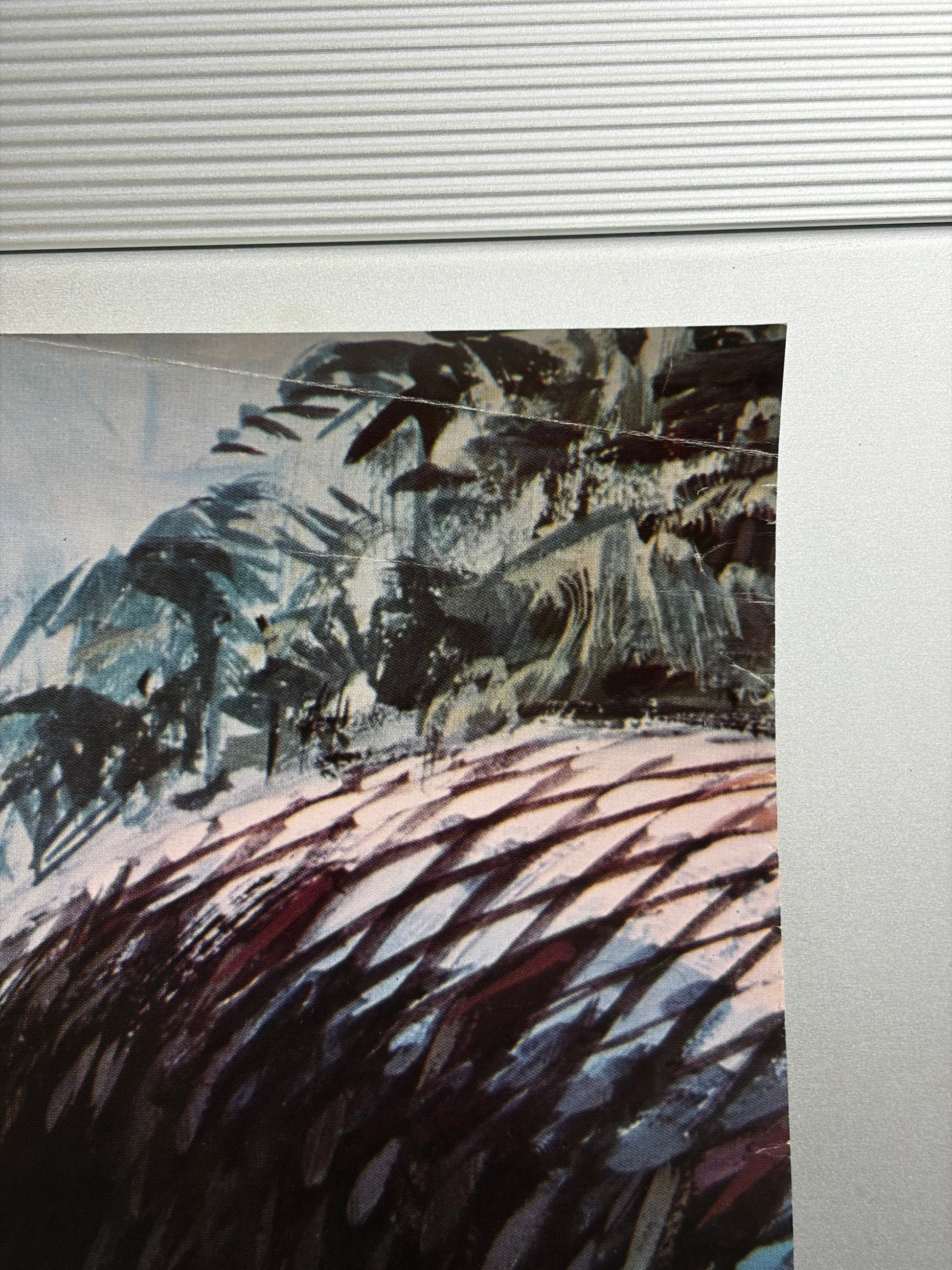 King Kong (1976) Original Japanese B2 Poster - Condition detail 2