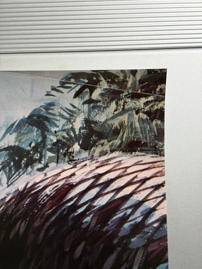 King Kong (1976) Original Japanese B2 Poster - Condition detail 2
