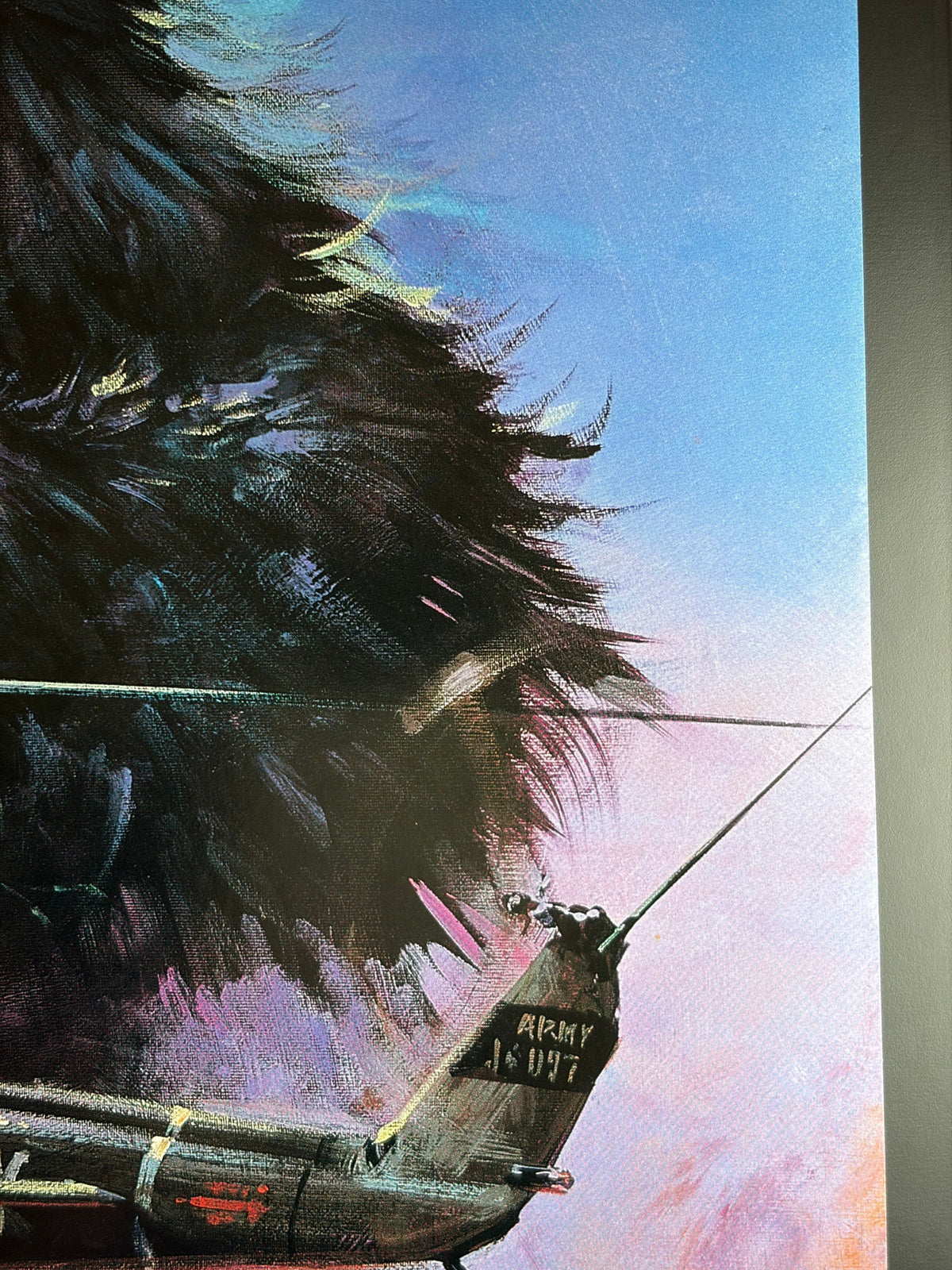 King Kong Lives (1986) Original Japanese B2 Poster - Condition detail 2