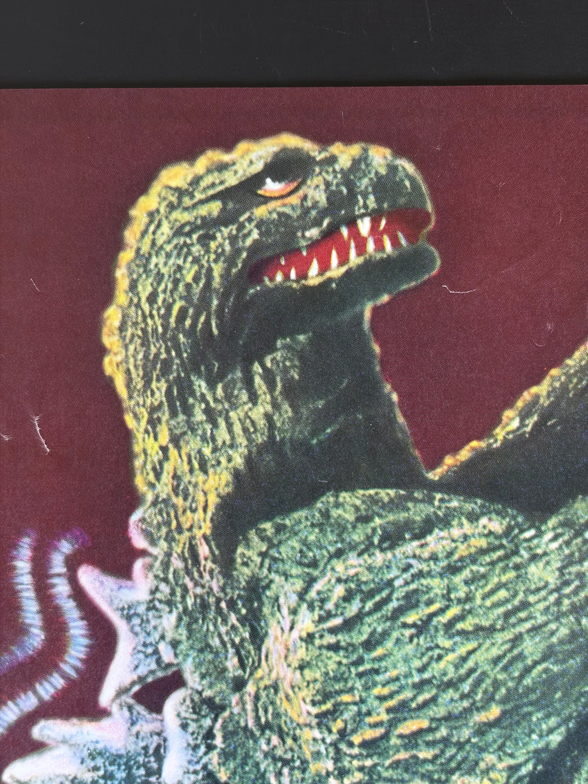 King Kong vs. Godzilla (1962) Original Japanese B2 Poster - 1977 Re-release - Condition detail 10