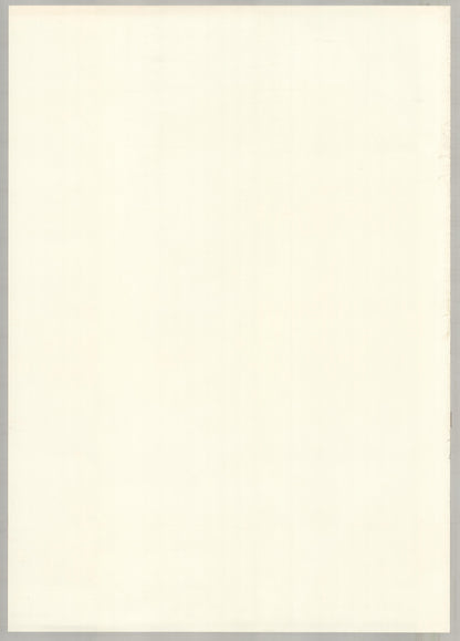 La Vallée Fantôme (1989) Original Japanese B2 Poster - Back