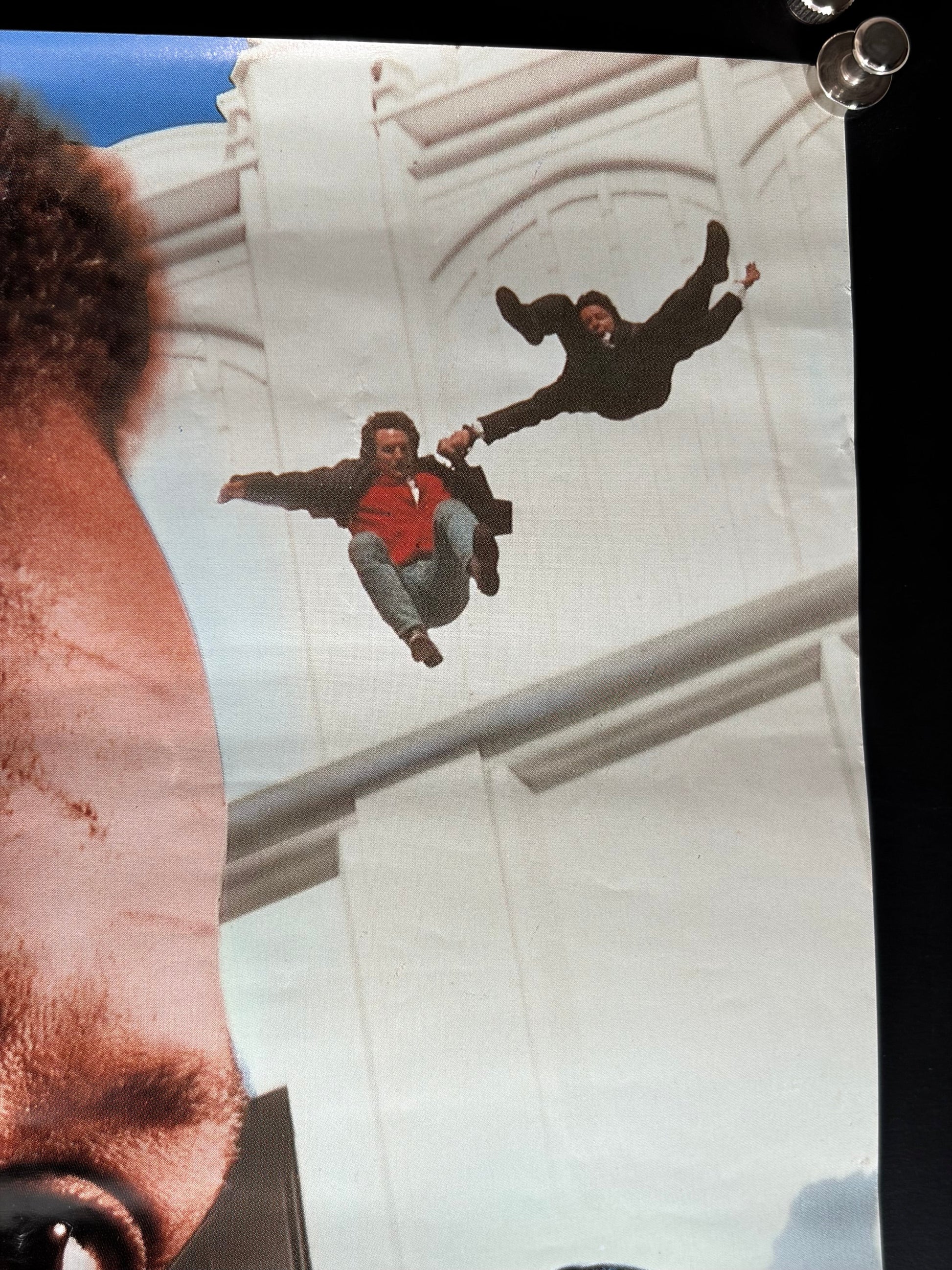 Lethal Weapon (1987) Original Japanese B2 Poster - Condition detail 2