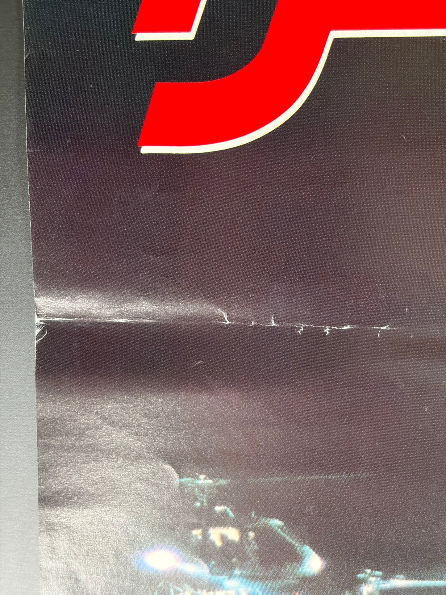 Lethal Weapon 2 (1989) Original Japanese B2 Poster - Condition detail 6
