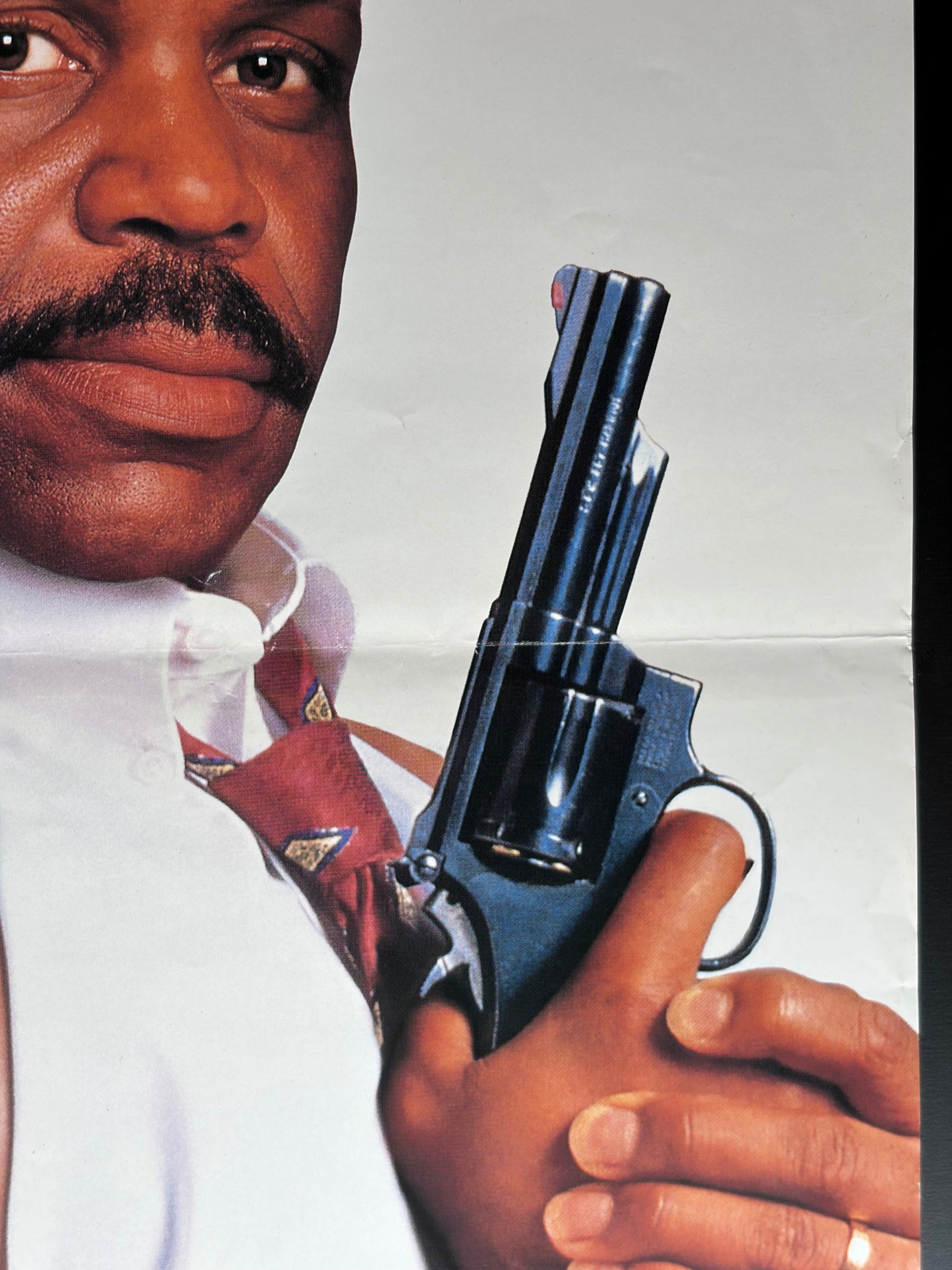 Lethal Weapon 3 (1992) Original Japanese B2 Poster - Condition detail 2
