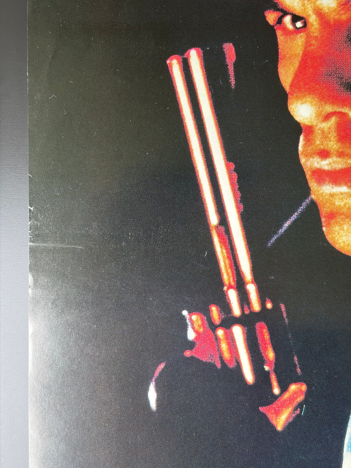 Maniac Cop 2 (1990) Original Japanese B2 Poster - Condition detail 8