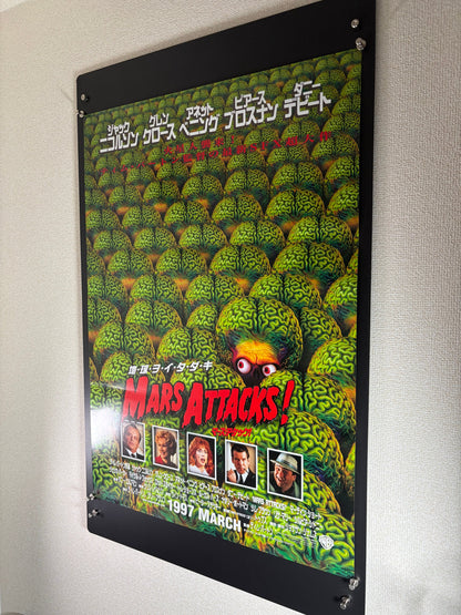 Mars Attacks! (1997) Original Japanese B2 Poster - Condition detail 3