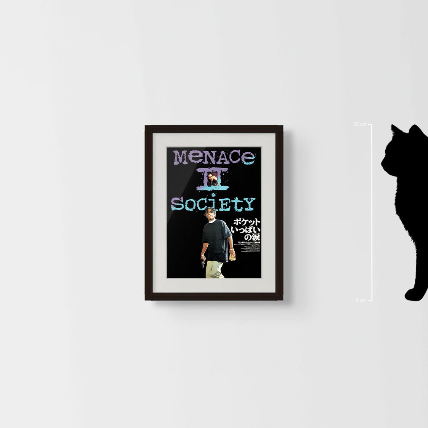 Menace II Society (Original Japanese release 1994 B5 18x25cm) Vintage posters