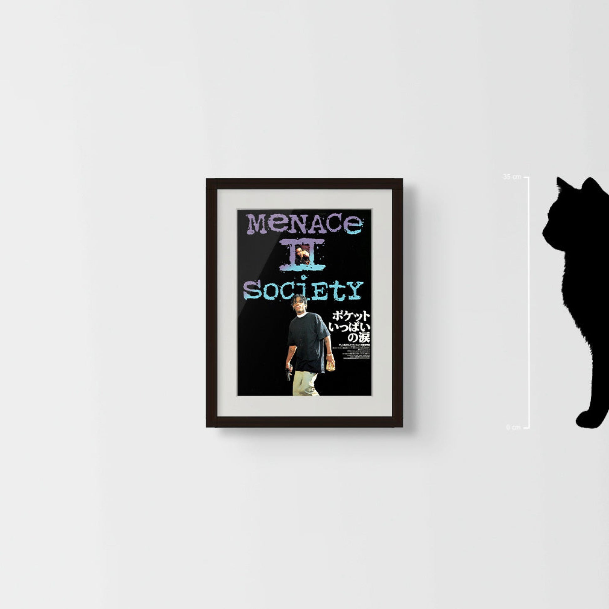 Menace II Society (Original Japanese release 1994 B5 18x25cm) Vintage posters