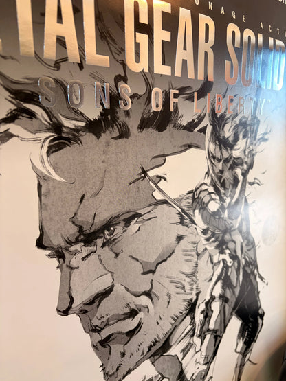 Metal Gear Solid 2: Sons of Liberty (Original Japanese Promotional Poster 2001 B2 51x73cm) Vintage posters