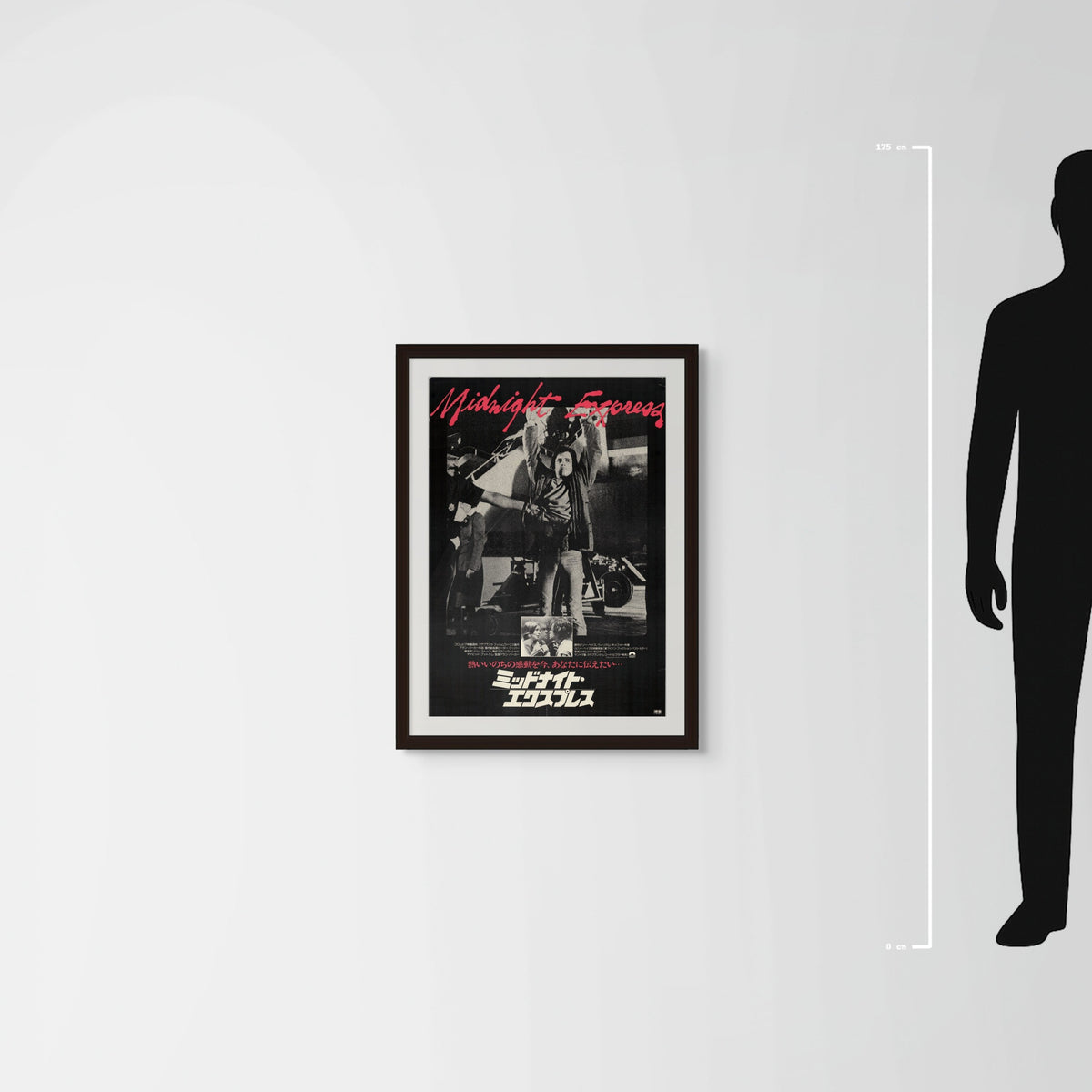 Midnight Express (1978) Original Japanese B2 Poster Style B - Mockup