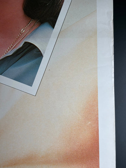 Moment by Moment (1978) Original Japanese B2 Poster - Condition detail 2