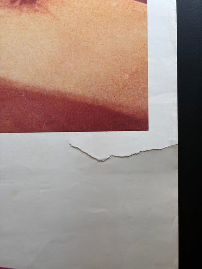 Moment by Moment (1978) Original Japanese B2 Poster - Condition detail 3