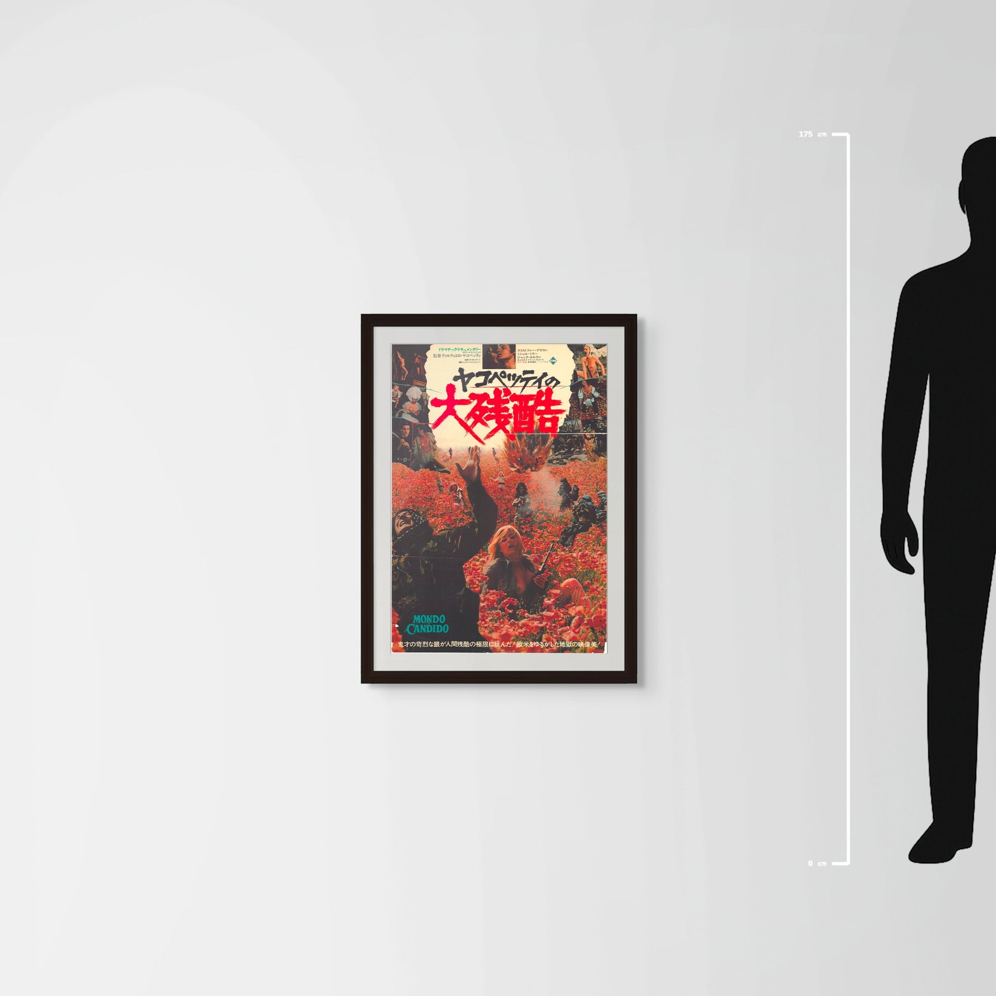 Mondo Candido (1975) Original Japanese B2 Poster Vintage posters