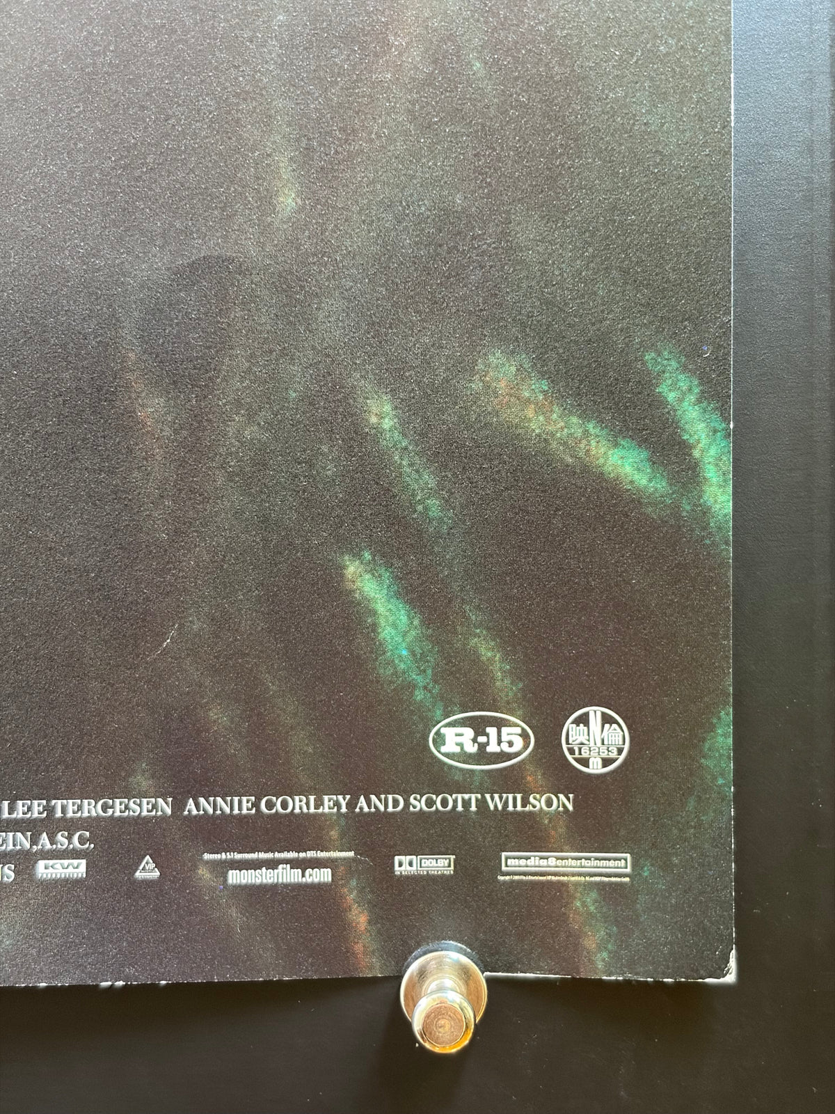 Monster (2004) Original Japanese B2 Poster - Condition detail 2
