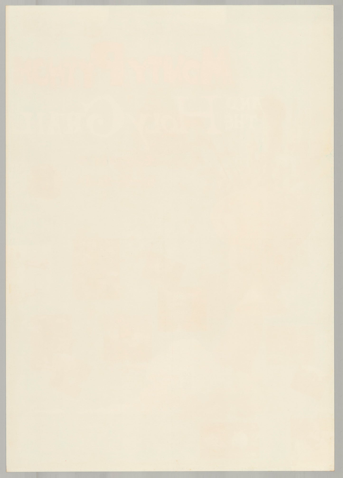 Monty Python and the Holy Grail (Original Japanese release 1979 B2 51x73cm) Vintage posters