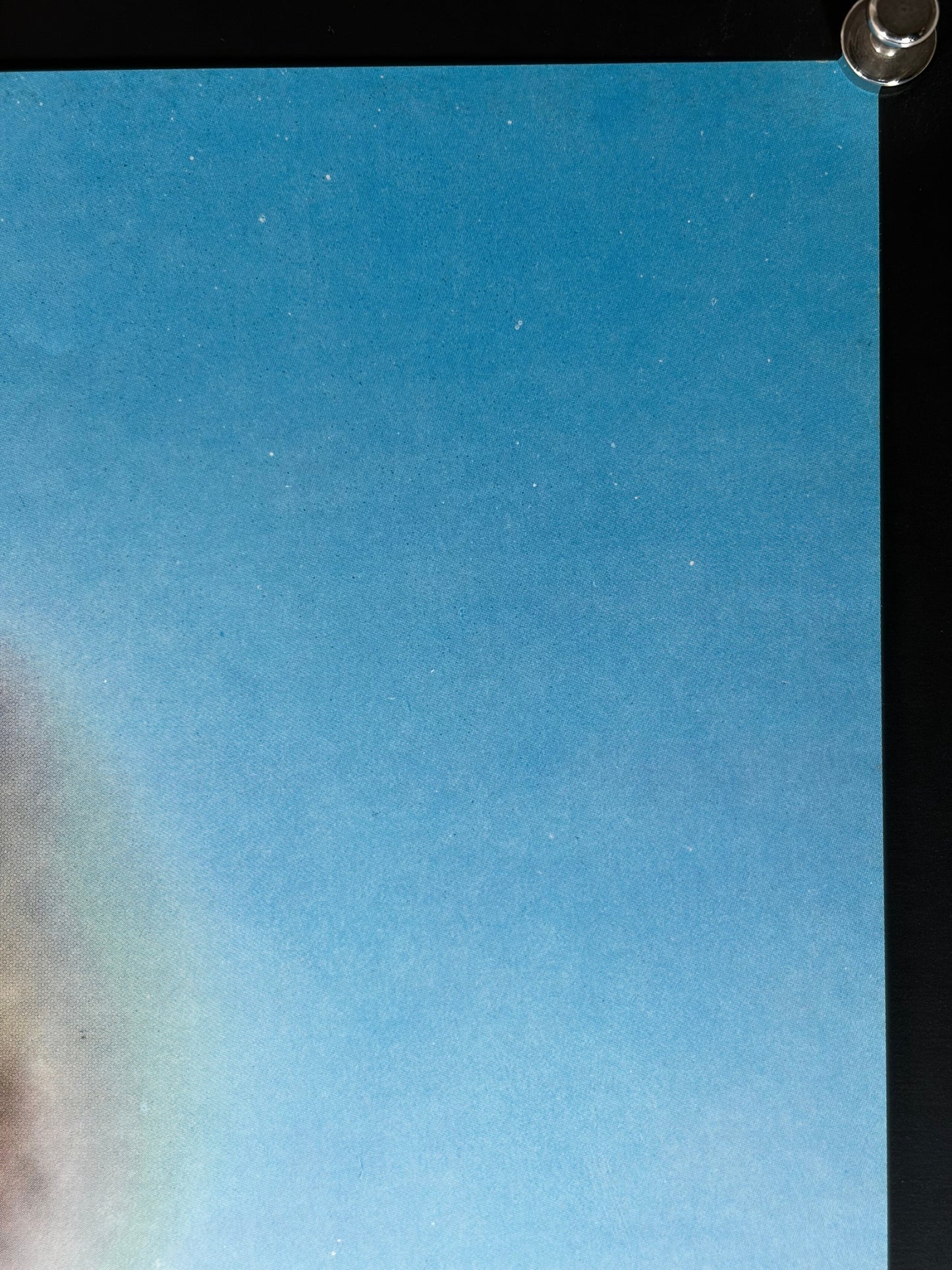 Oklahoma Crude (1973) Original Japanese B2 Poster - Condition detail 1