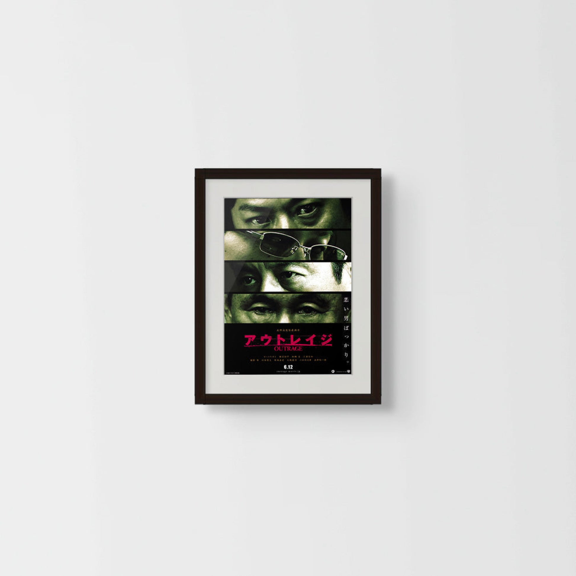 Outrage (Original Japanese release 2010 B5 18x25cm) Vintage posters