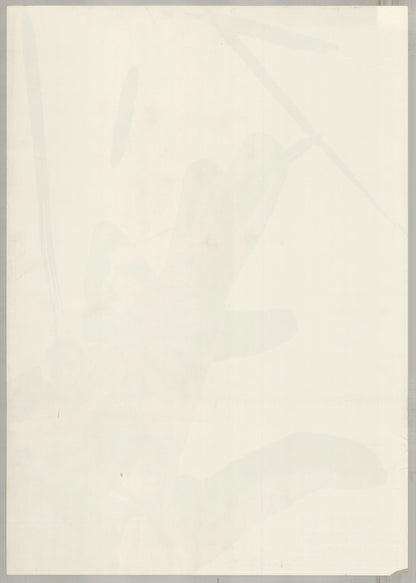 Pickpocket (2000) Original Japanese B2 Poster - Back