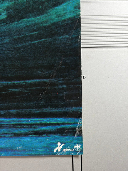 Point Break (1991) Original Japanese B2 Poster - Condition detail 1