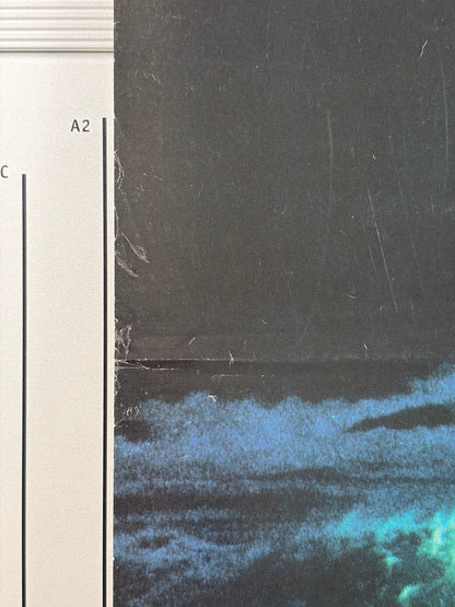 Point Break (1991) Original Japanese B2 Poster - Condition detail 5