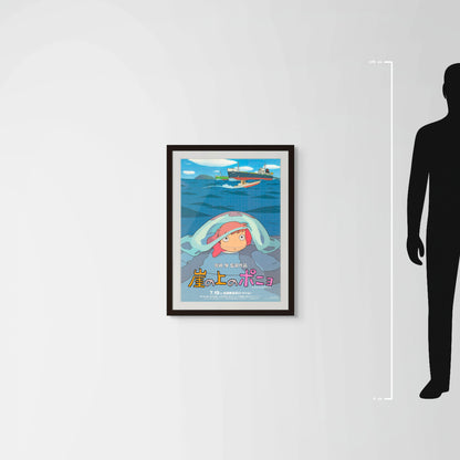 Ponyo (Original Japanese release 2008 B2 51x73cm) Vintage posters