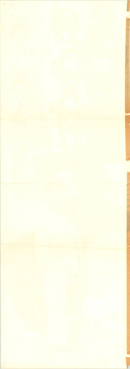 The Red Silk Gambler (Original Japanese release, 1972, Speed B4, 26x73cm)