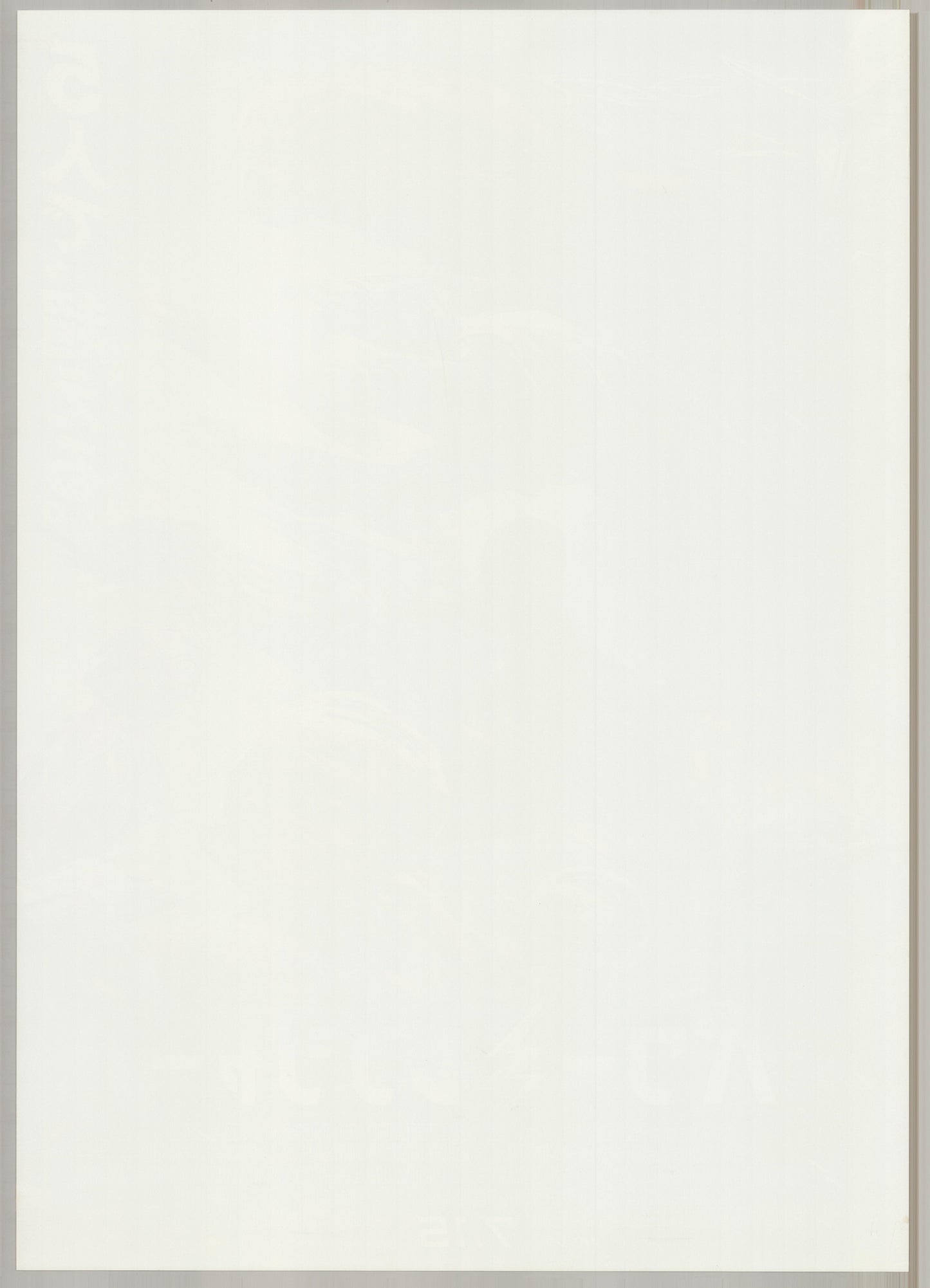 Power Rangers (2017) Original Japanese B2 Poster - Back