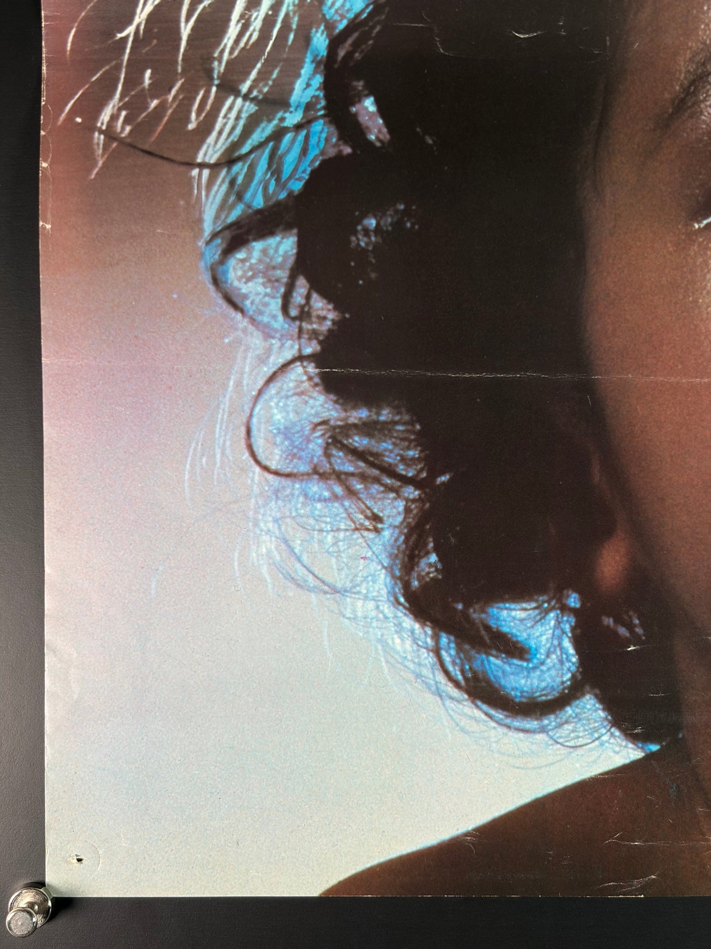 Proof of the Man (1977) Original Japanese B2 Poster - Condition detail 5