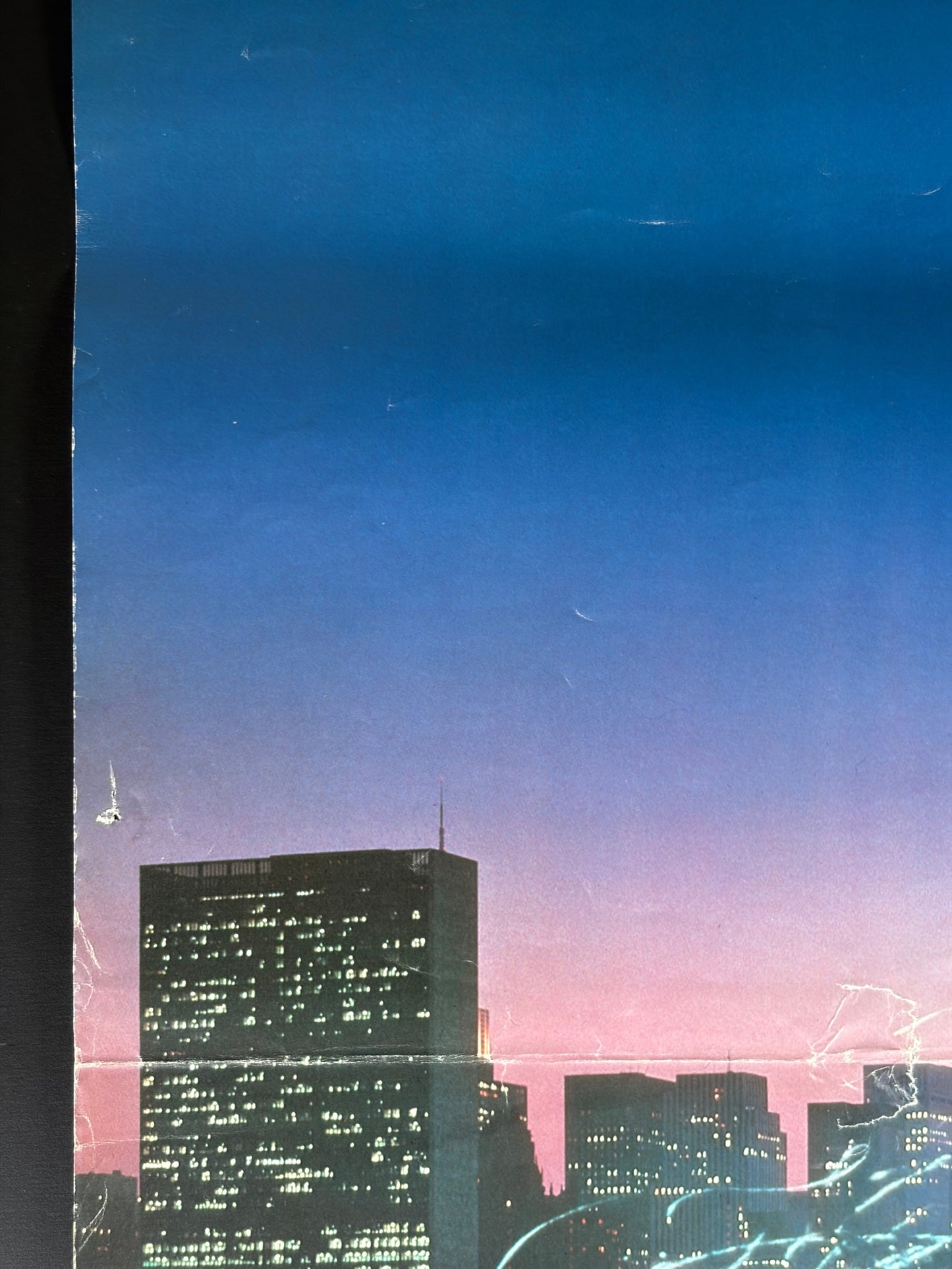 Proof of the Man (1977) Original Japanese B2 Poster - Condition detail 6