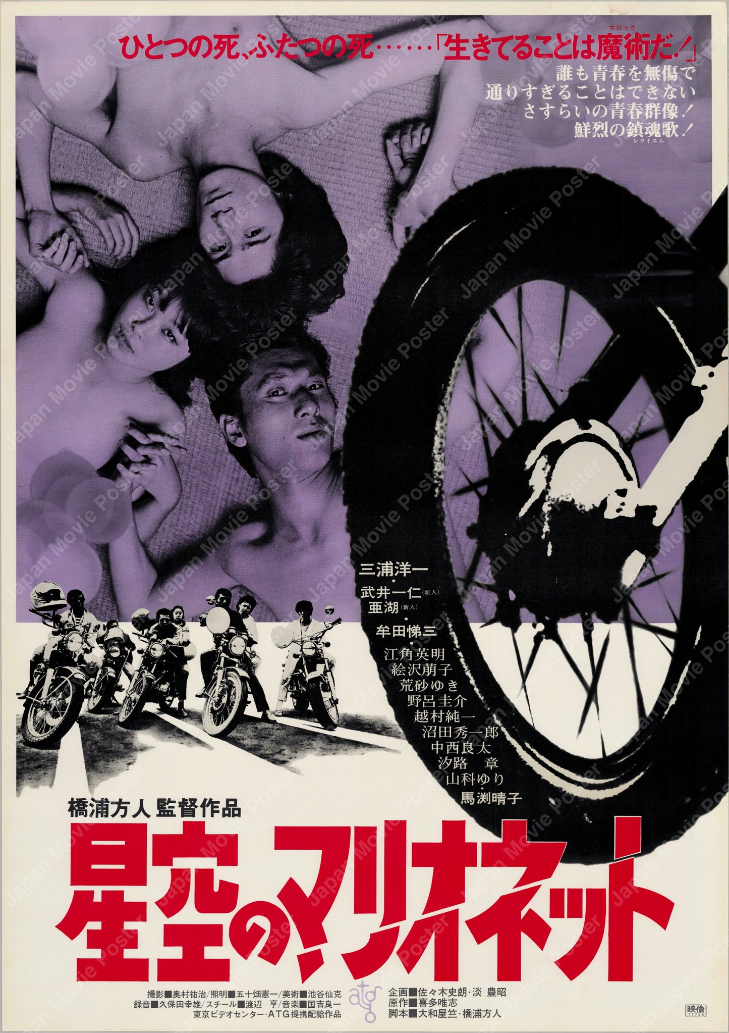 Puppets Under Starry Skies (1977) Original Japanese B2 Poster - Front