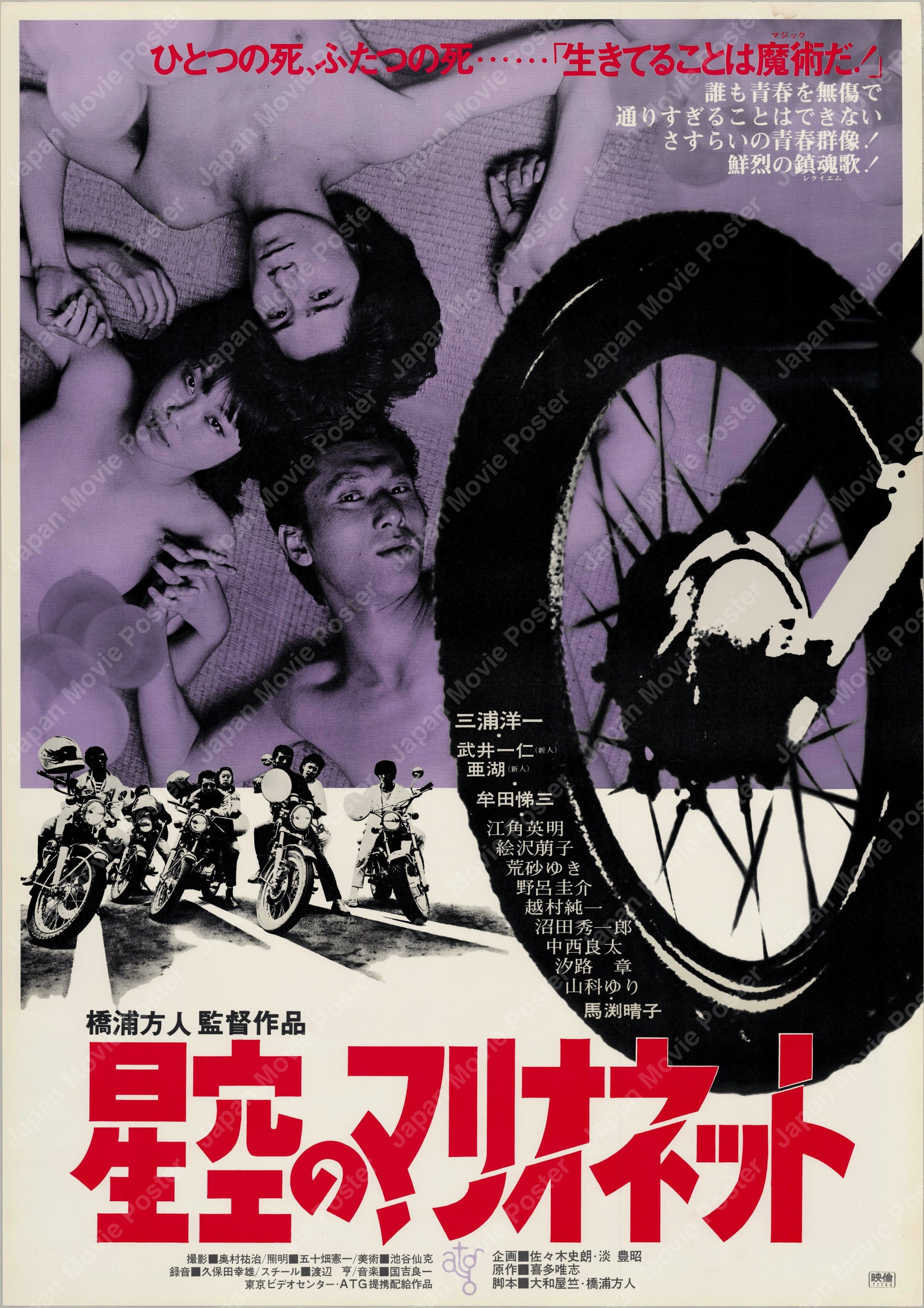 Puppets Under Starry Skies (1977) Original Japanese B2 Poster - Front
