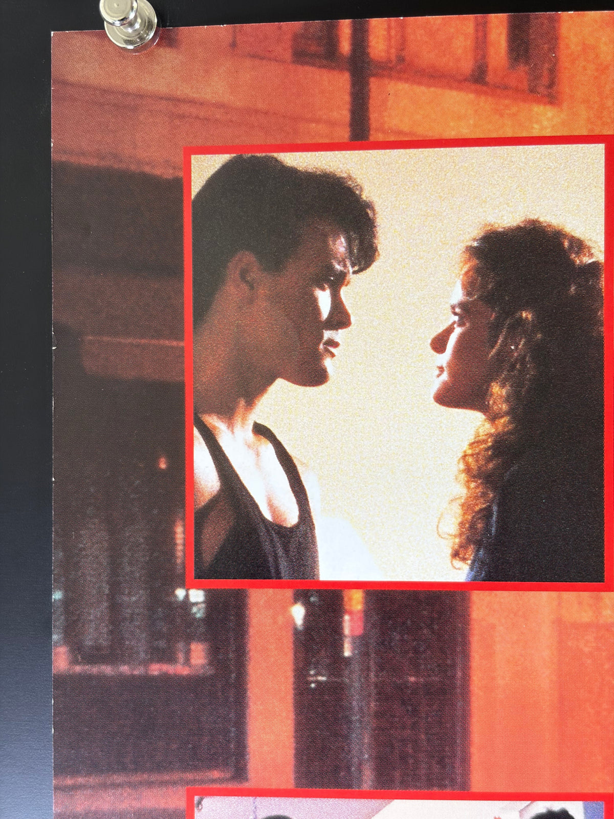 Rapid Fire (1992) Original Japanese B2 Poster - Condition detail 8