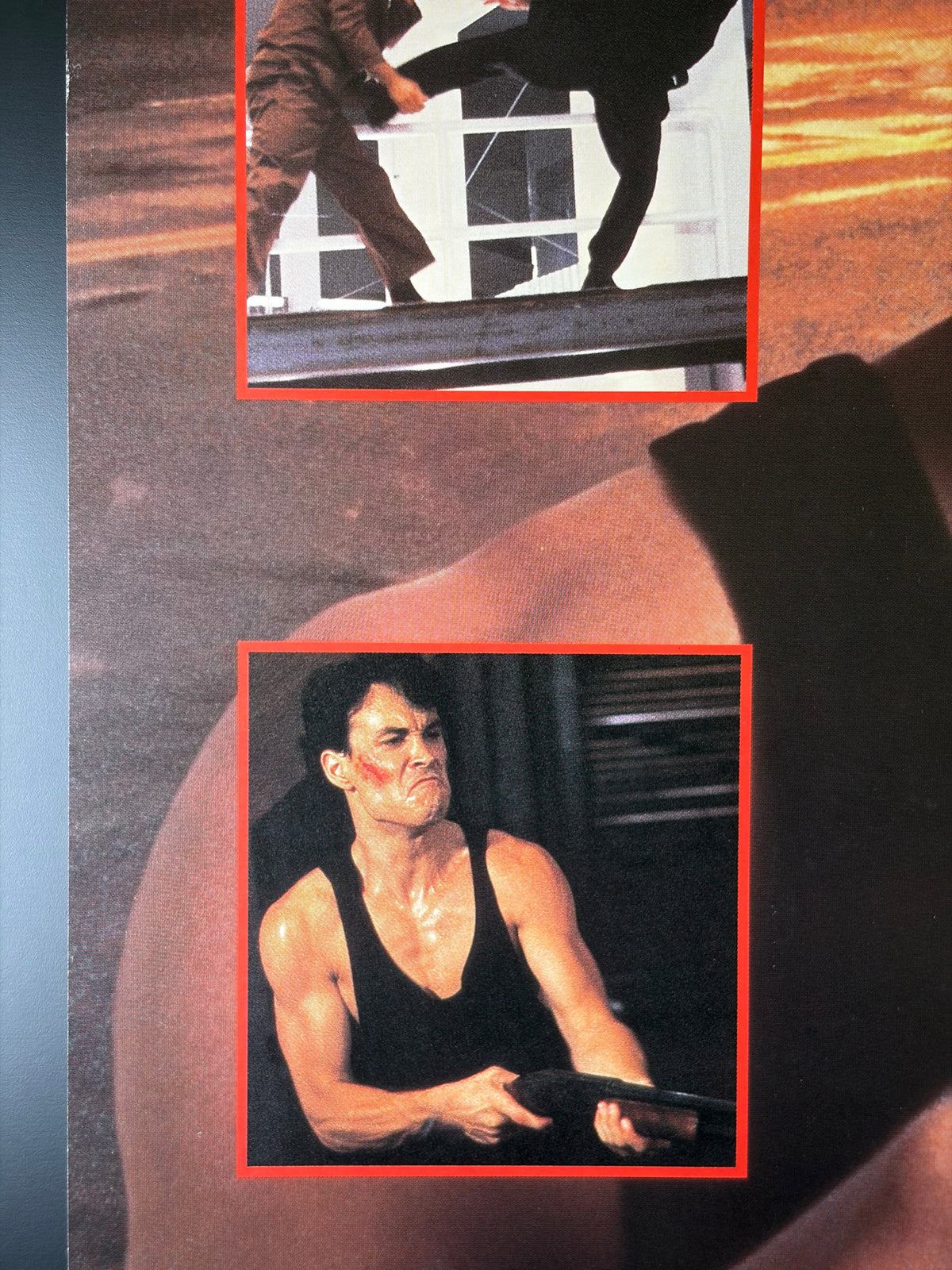 Rapid Fire (1992) Original Japanese B2 Poster - Condition detail 7
