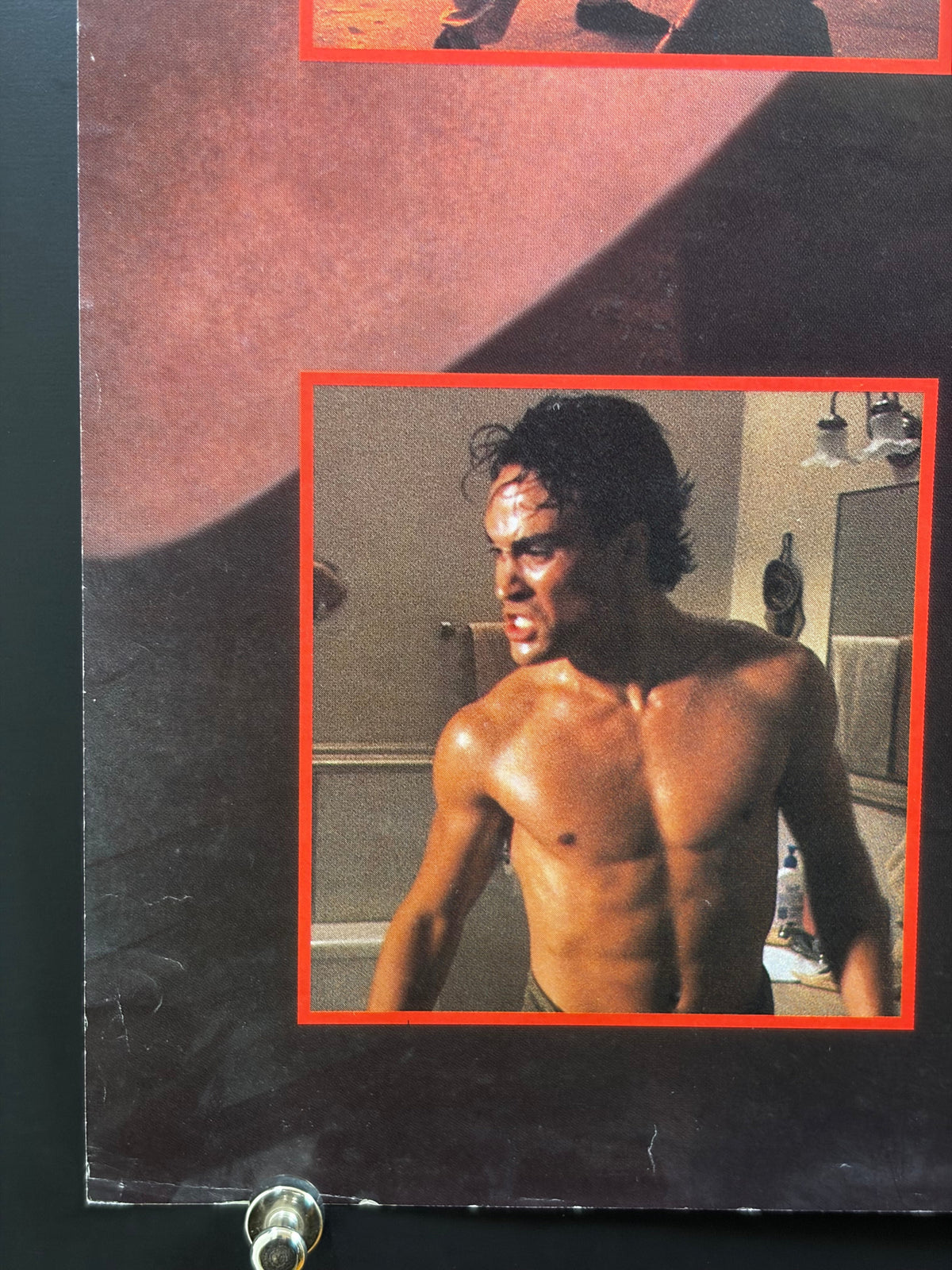Rapid Fire (1992) Original Japanese B2 Poster - Condition detail 6