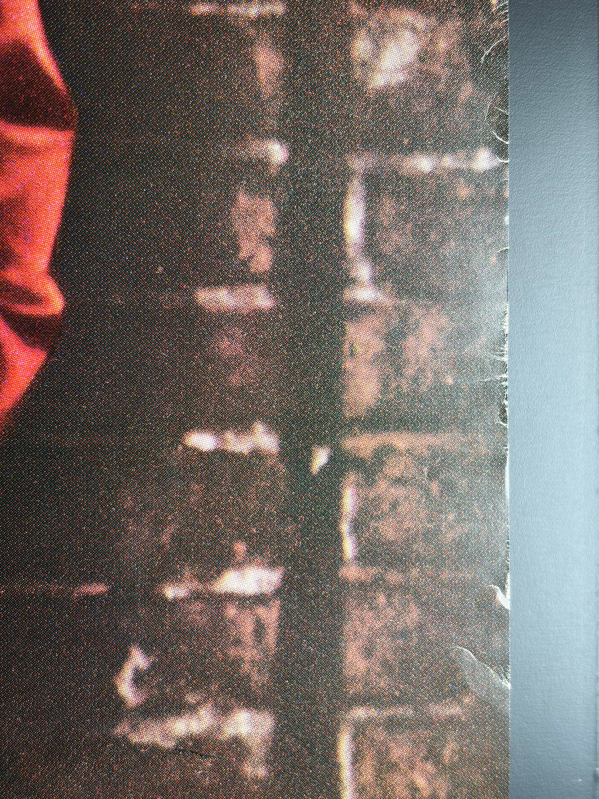 Rebel Without a Cause (1955) Original Japanese B2 Poster - James Dean Anniversary 1978 - Condition detail 2
