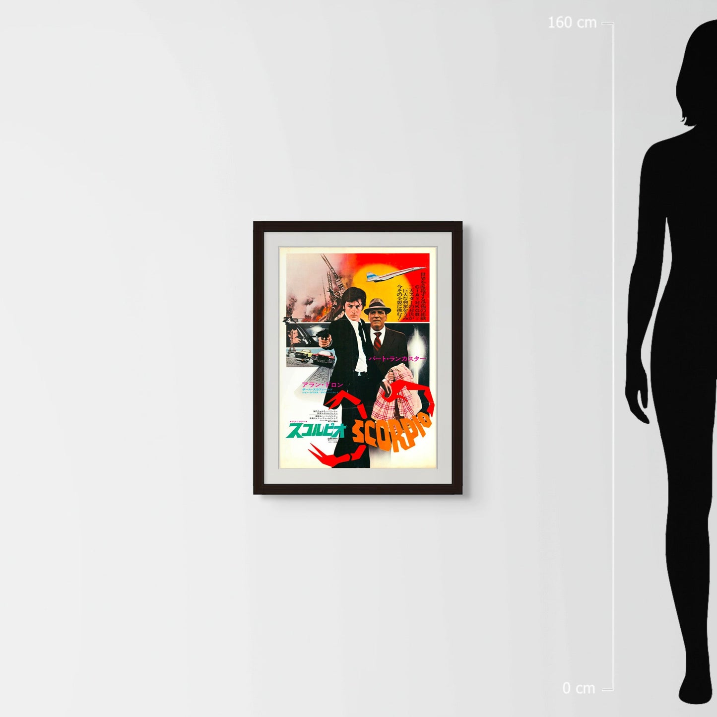 Scorpio (1973) Original Japanese Poster B3 Vintage posters
