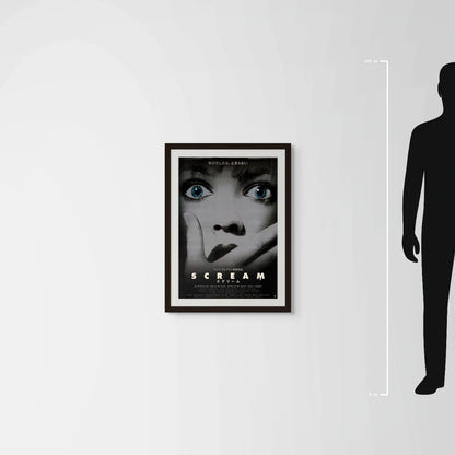 Scream (1997) Original Japanese B2 Poster - Mockup