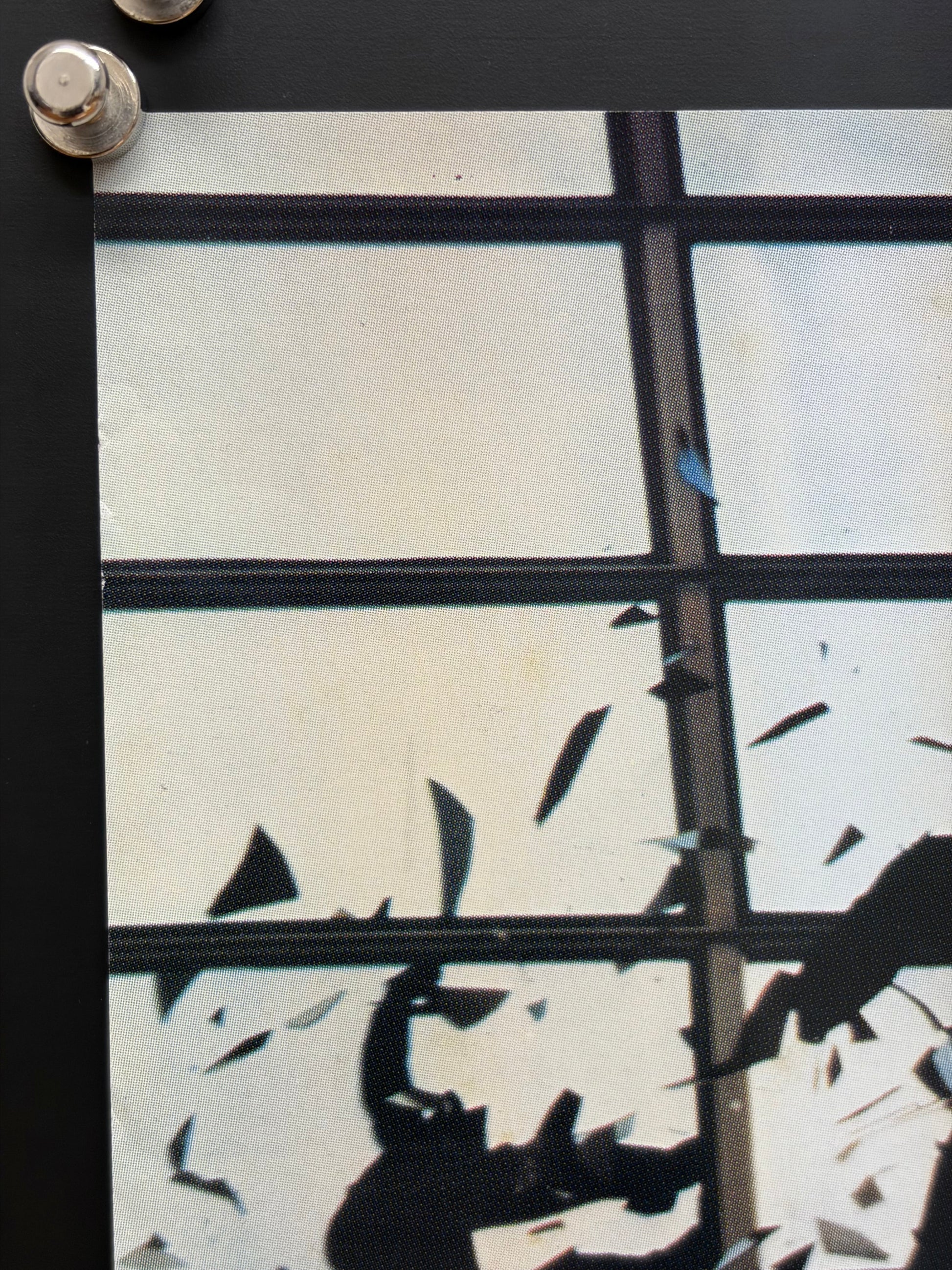 Sharky's Machine (1982) Original Japanese B2 Poster - Condition detail 1