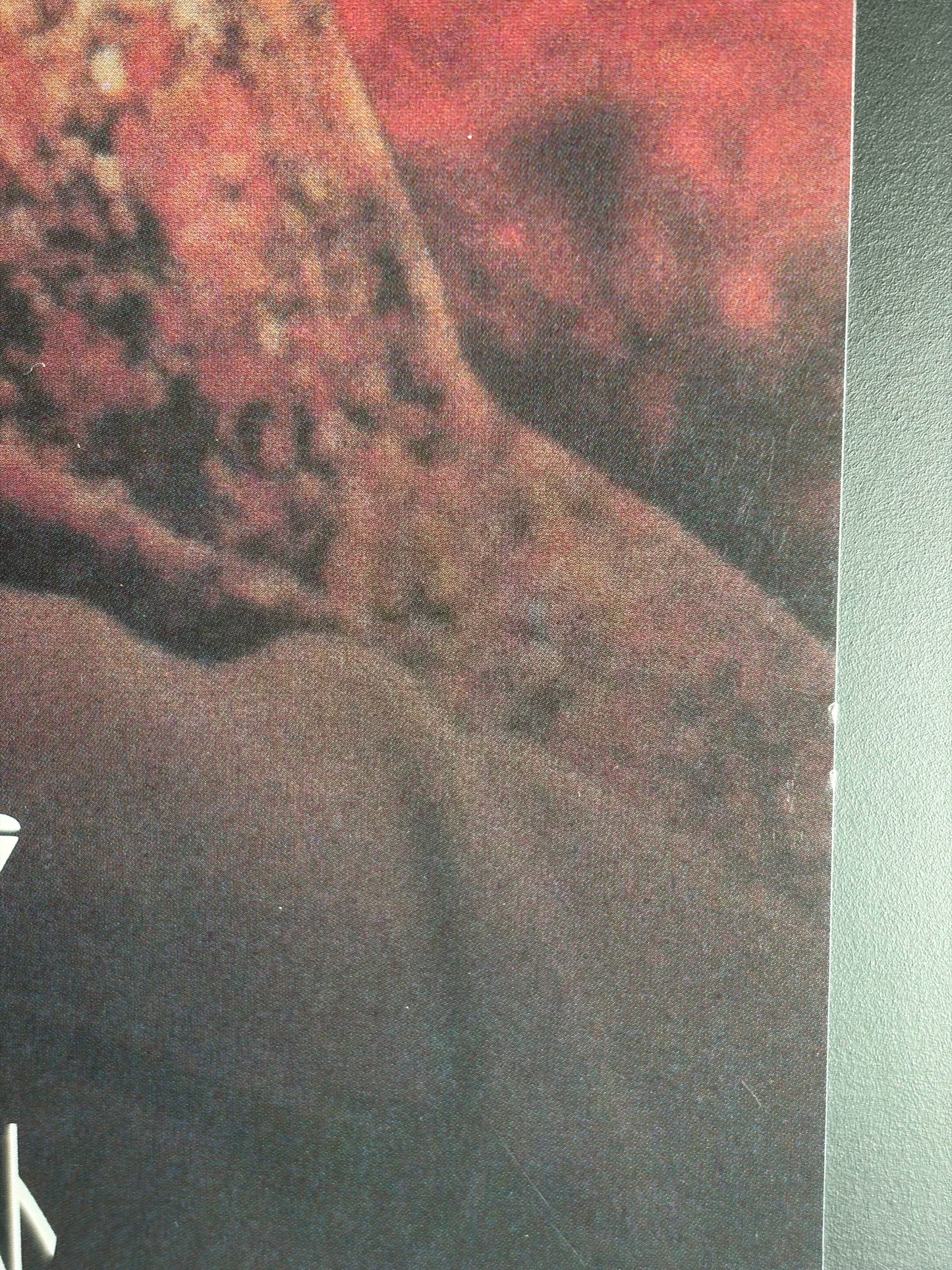 Speed (1994) Original Japanese B2 Poster - Style B - Condition detail 1