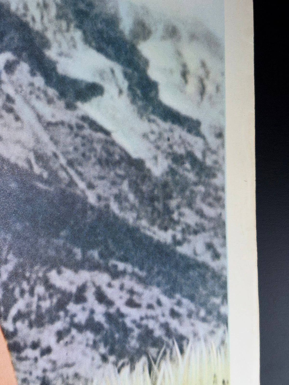 Spencer's Mountain (1963) Original Japanese B2 Poster - 1972 Re-release - Condition detail 2