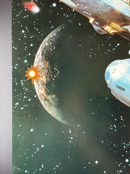 Star Trek II: The Wrath of Khan (1983) Original Japanese B2 Poster - Condition detail 6