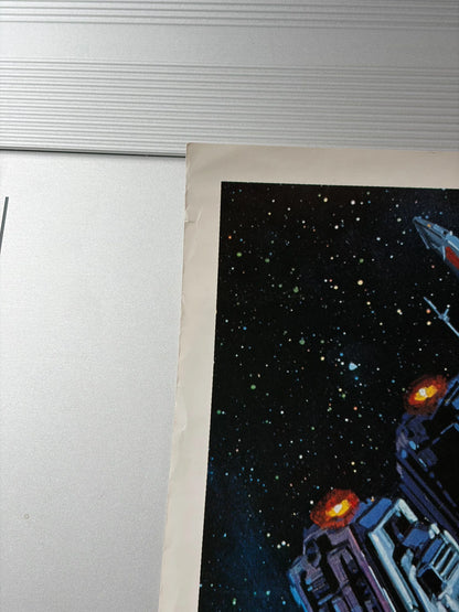 Star Wars (1982) Original Japanese B2 Poster - JP-dubbed re-release - Vintage posters